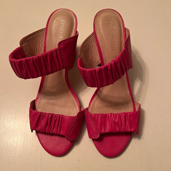 Anthropologie Capelli Rossi Striped Heels size 40 - Picture 6 of 12